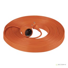 Przedłużacz ogrodowy jednogniazdowy, PVC,H05VV-F 2x1,5mm?, długość 40m