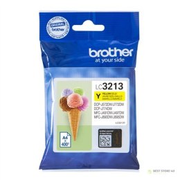 Brother LC | 3213Y | Żółty | Wkład atramentowy | 400 stron