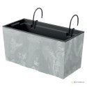 Doniczka z hakami Urbi Case Beton Effect DUC400EW beton