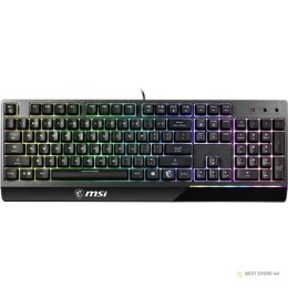 MSI Vigor GK30 Gaming Keyboard, US Layout, przewodowa, czarna MSI | Vigor GK30 | Gaming Keyboard | RGB LED light | US | Wired |