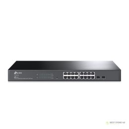 TP-LINK | Przełącznik JetStream Smart | TL-SG2218 | Zarządzalny przez sieć | Do montażu w szafie | Mbit/s | Ilość portów SFP 2 |