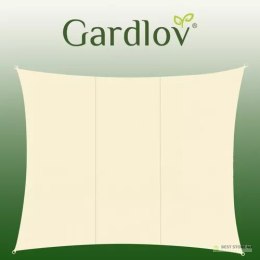 Żagiel przeciwsłoneczny 4x3m- beżowy Gardlov 23144