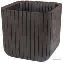 Doniczka Keter Cube Wood Planter M brązowa
