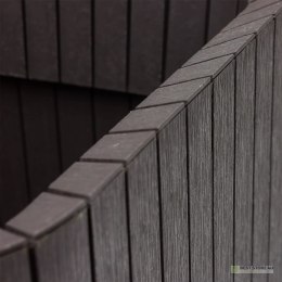 Doniczka Keter Cube Wood Planter M brązowa