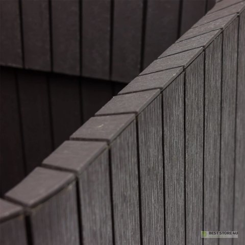Doniczka Keter Cube Wood Planter M brązowa Doniczka Keter Cube Wood Planter M brązowa