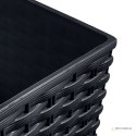 Doniczka z wkładem Rato Low DRTS400L antracyt