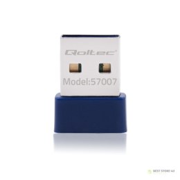 QOLTEC ADAPTER WI-FI BEZPRZEWODOWY STANDARD N | BT 4.0 USB
