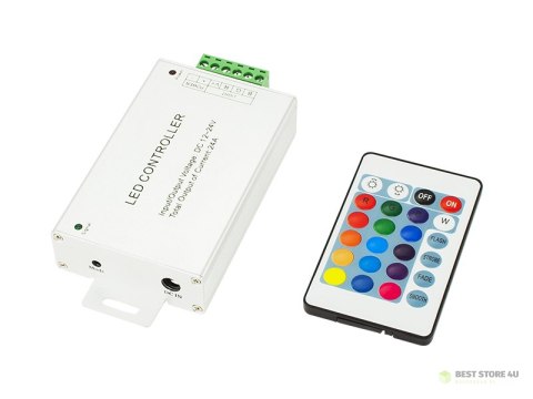 70-962# Sterownik taśm led rgb 24-key z pilot ir