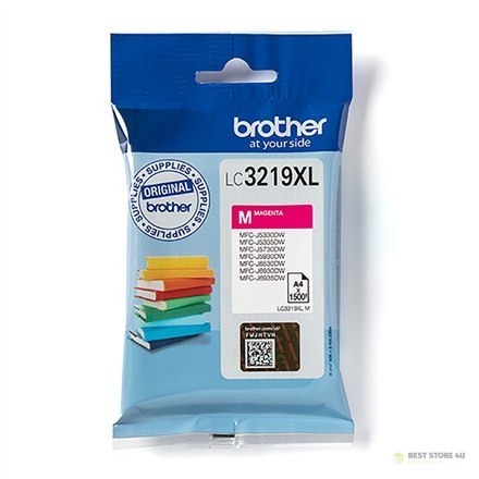 Brother LC | 3219XLM | Magenta | Wkład atramentowy | 1500 stron Brother LC | 3219XLM | Magenta | Wkład atramentowy | 1500 stron