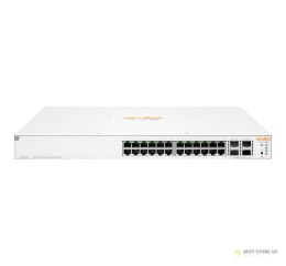 HPE Aruba Networking Aruba Instant On 1930 24G Class4 PoE 4SFP/SFP+ 370W Zarządzany L2+ Gigabit Ethernet (10/100/1000) Obsługa P