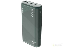 Power bank TRACER KORI 20000mAh QC3.0-PD20W GR green