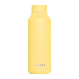 Quokka Solid - Butelka termiczna ze stali nierdzewnej 510 ml (Light Yellow)