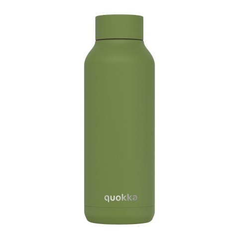 Quokka Solid - Butelka termiczna ze stali nierdzewnej 510 ml (Olive Green)