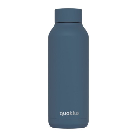 Quokka Solid - Butelka termiczna ze stali nierdzewnej 510 ml (Stone Blue)