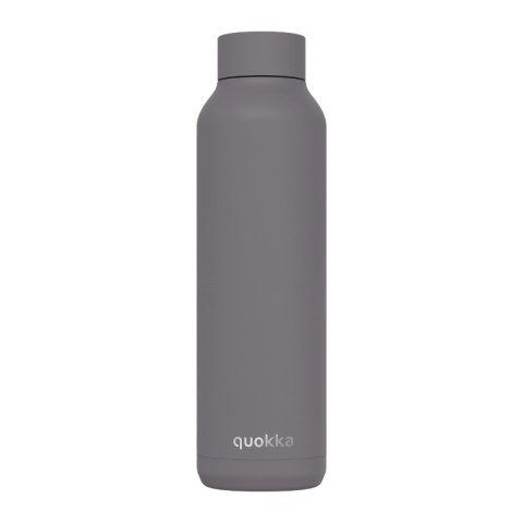 Quokka Solid - Butelka termiczna ze stali nierdzewnej 630 ml (Grey)