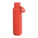 Quokka Solid With Strap - Butelka termiczna ze stali nierdzewnej 630 ml z paskiem (Orange)