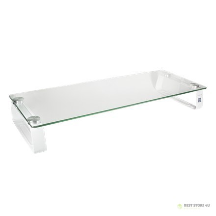 Logilink BP0027 Tabletop monitor riser, glass Logilink