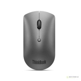 Lenovo | ThinkBook Bluetooth Silent Mouse | Bezprzewodowa | Bluetooth 5.0 | Żelaznoszara | 1 rok(i)