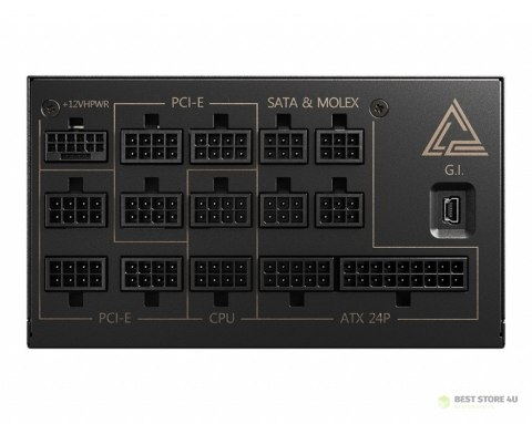 Zasilacz MSI MEG Ai1300P PCIE5 1300W 80+ Platinum ATX 3.1 Zasilacz MSI MEG Ai1300P PCIE5 1300W 80+ Platinum ATX 3.1