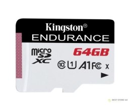 Kingston | Endurance | UHS-I U1 | 64 GB | micro SDXC | Pamięć flash klasy 10