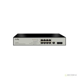 Switch CUDY GS2008PS2 8-Port Gigabit L2 Managed PoE+ 120W 2xSFP