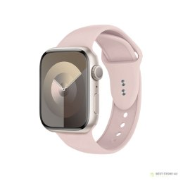 Crong Liquid - Pasek do Apple Watch 44/45/46/49 mm (piaskowy róż)