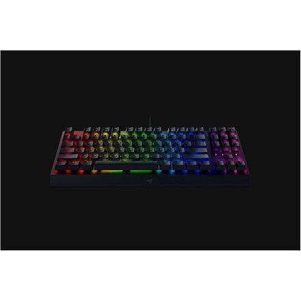 Razer | BlackWidow V3 | Klawiatura dla graczy | Podświetlenie LED RGB | USA | Czarna | Przewodowa
