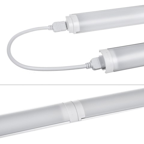 Podszafkowa lampa LED Maclean, liniowa, zestaw 2 moduły z pilotem i zasilaczem, max 4 moduły na jednym zasilaczu, MCE245