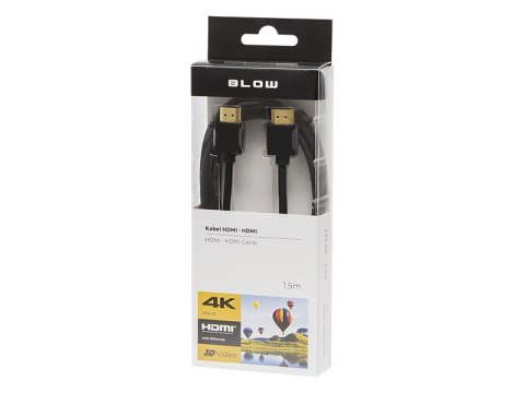HDMI HDMI Black 2.0 4K 1.5M připojení