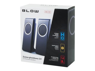 Głośniki komputerowe 2.0 ms-22