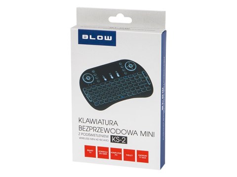 Klawiatura bezprzewodow 2,4ghz miniks-2