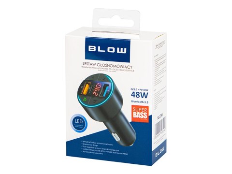 fm blow bluetooth transmitter5.3+qc3.0+pd 30w v.2