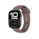 Crong Liquid - Pasek do Apple Watch 38/40/41/42 mm (brązowy)