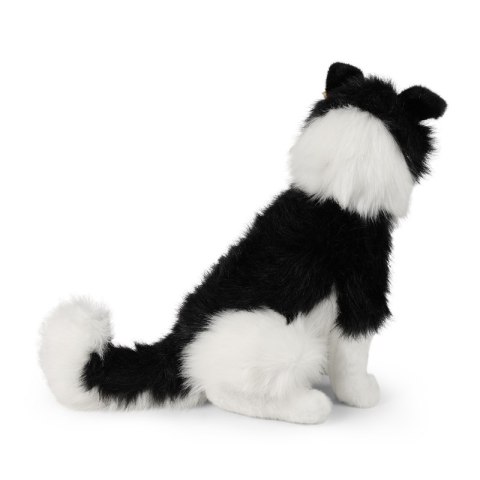 Rappa - Pluszowa maskotka siedzący Pies Border Collie 40 cm Eco-Friendly