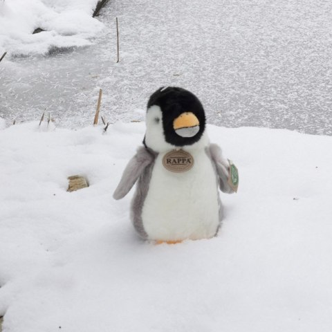 Rappa - Pluszowa maskotka stojący Pingwinek 20 cm Eco-Friendly