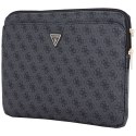 Guess 4G Zipper Pocket Triangle Logo Sleeve - Etui na notebooka 14" (czarny)