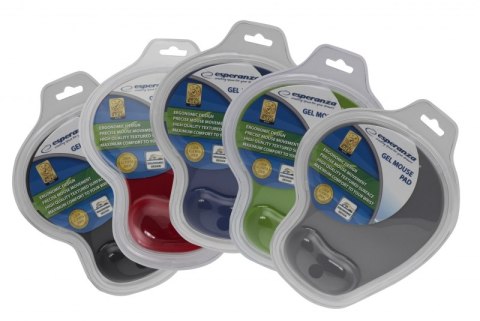 EA137Y Esperanza podkładka żelowa pod mysz szara