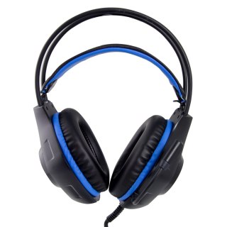 EGH420B Esperanza słuchawki z mikrofonem gaming deathstrike niebieskie