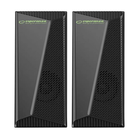 EGS106 Esperanza głośniki 2.0 usb led rainbow nortec