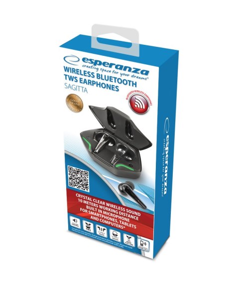 EH231K Esperanza słuchawki douszne bluetooth tws sagitta