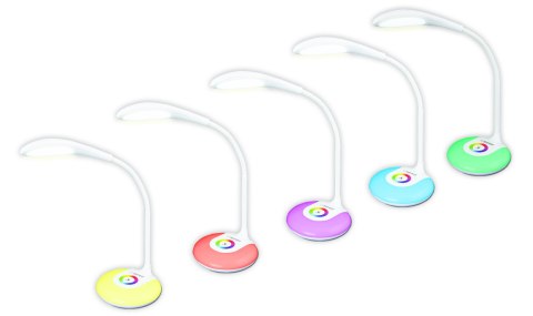 ELD102 Esperanza lampka led biurkowa rgb 256 kolorów podświetlenia altair