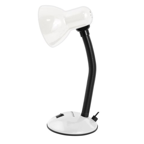 ELD107W Esperanza lampka biurkowa e27 arcturus biała
