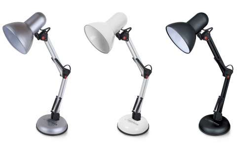 ELD112K Esperanza lampka biurkowa e27 avior czarna