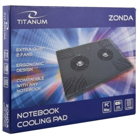 TA102 Titanum podstawka chłodząca pod notebook 15.6'' zonda