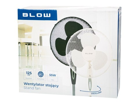 Floor Fan 16"/40cm 55w Black