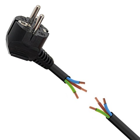 ELK206K Esperanza listwa zasilająca 4 gn. 3m czarna