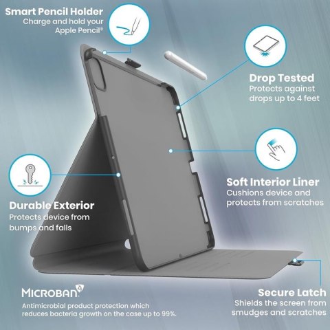 Speck Balance Folio - Etui iPad Air 11" M3 (2025) / M2 (2024) / iPad Air 10.9" (5-4 gen.) (2022-2020) / iPad Pro 11" (2022-2018)