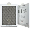 Guess Magnetic 4G Big Logo - Etui iPad Air 11" M3 (2025) / iPad Air 11" M2 (2024) (brązowy)