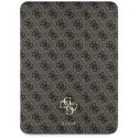 Guess Magnetic 4G Big Logo - Etui iPad Air 13" M3 (2025) / iPad Air 13" M2 (2024) (brązowy)
