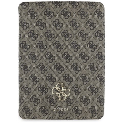 Guess Magnetic 4G Big Logo - Etui iPad Pro 11" M4 (2024) (brązowy)